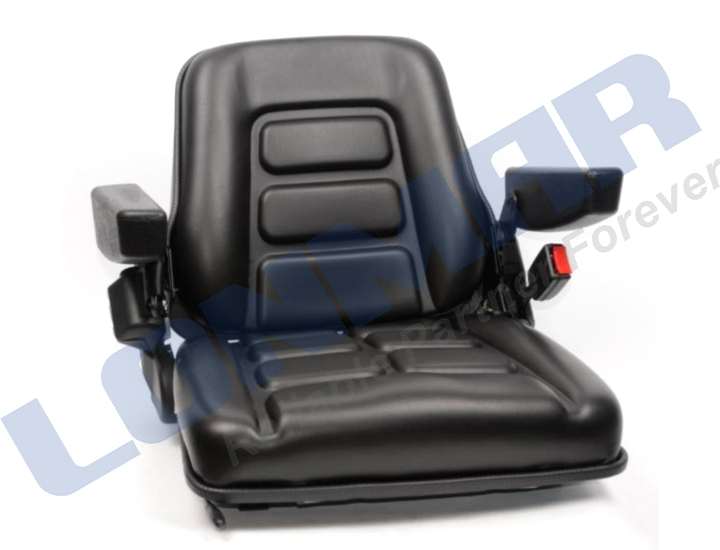 Durable Black Vinyl Aftermarket Adjustable Foldable Cheap Tractor Seat