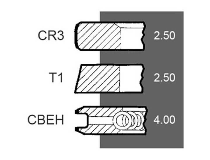 Landini Tractor Parts Piston Ring New Type