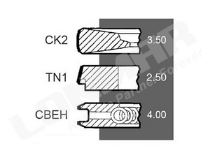 Perkins Tractor Parts Piston Ring New Type