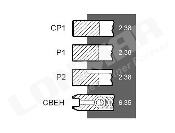 Perkins Tractor Parts Piston Ring High Quality Parts