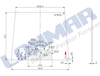6C230-72310 Windshield for Kubota Tractor Spare Parts