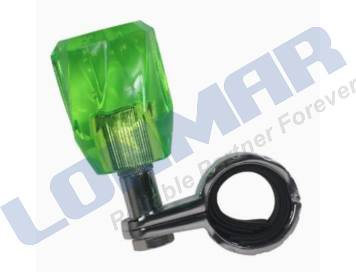 Acrylic Twist Crystal Style Wheel Steering Spinner