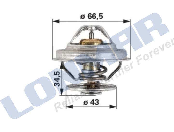 04224847 Thermostat Fits for Deutz engine parts