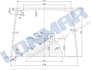 3B881-70510 Windshield for Kubota Tractor Spare Parts