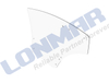L77.2691 R564757,R537531,R279080 Side Window used for John Deere Tractor 8360R,8360RT,8370R,8370RT,8400R,9460RT,9470RT