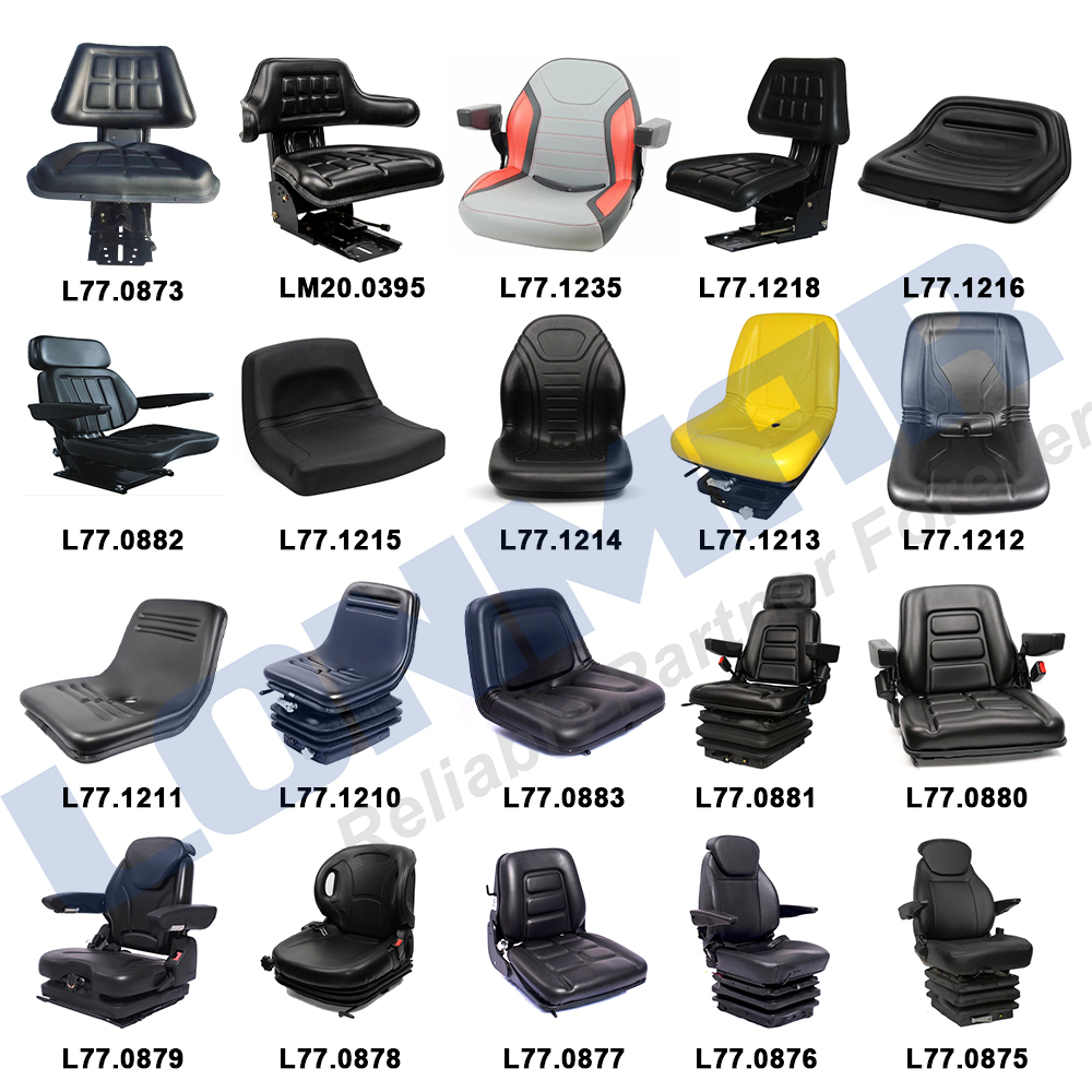 Comfotable And Durable Tractor Seat for Agricultural Machinery 