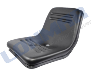 Black PVC Material Tractor Seat Can Be Equipped with Accessories