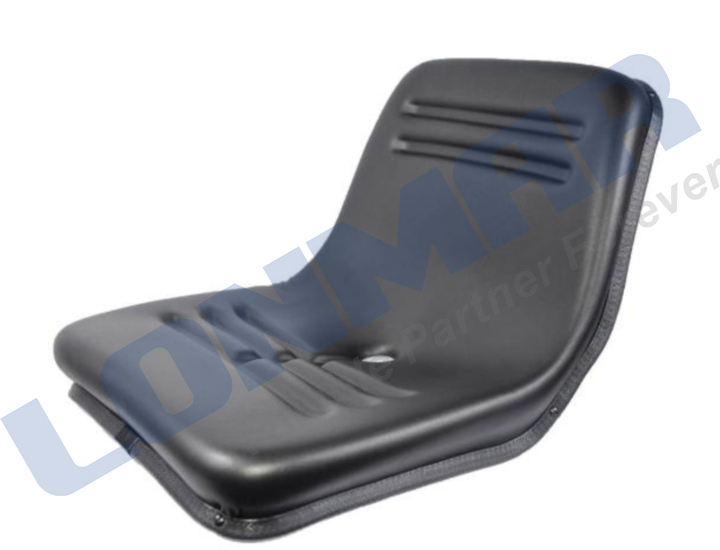 Black PVC Material Tractor Seat Can Be Equipped with Accessories