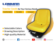 Comfotable And Durable Tractor Seat for Agricultural Machinery 