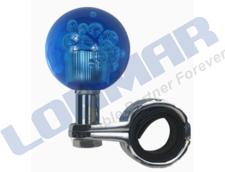 Acrylic Crystal Ball Style Wheel Steering Spinner