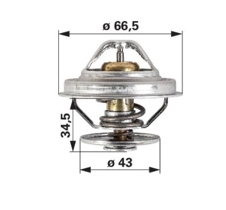 04224847 Thermostat Fits for Deutz engine parts