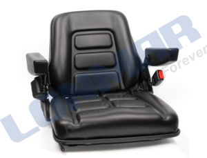 Durable Black Vinyl Aftermarket Adjustable Foldable Cheap Tractor Seat