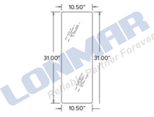 3C581-71010,3C591-71010 Windshield for Kubota Tractor Spare Parts