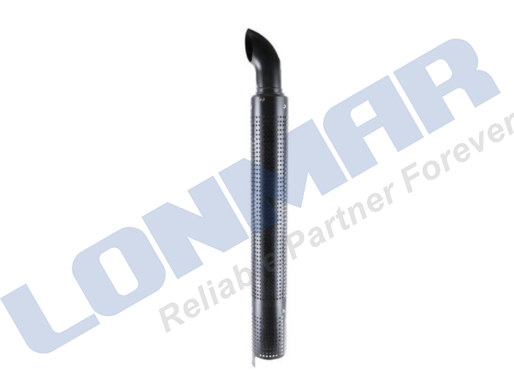 L68.9139 AL204314 Silencer used for John Deere Tractor 6130M,6130R,6140M,6140R,6150M,6150R,6150RH,6170M,6170R