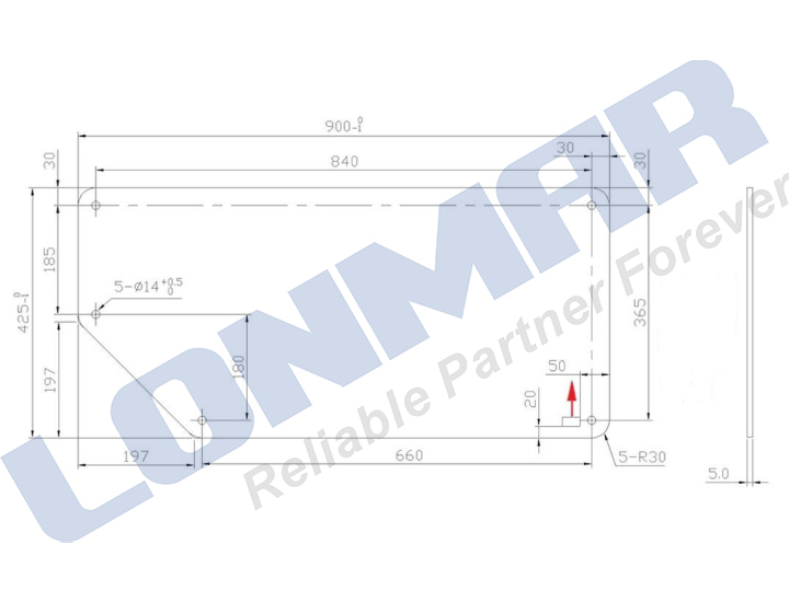 3T400-53790 Windshield for Kubota Tractor Spare Parts