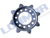 L80.1633 1E6C85-73400 Sprocket Used for Yanmar YH1180 YH700 YH850