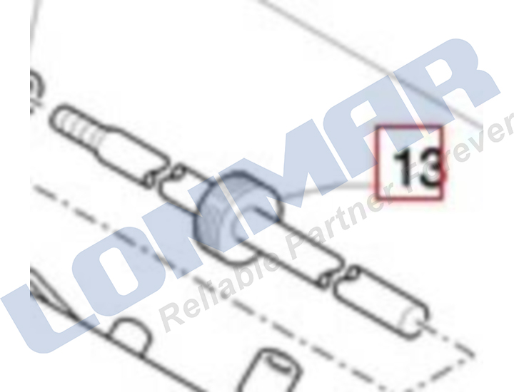 L79.1466 82037181 Piston Rod used for Case IH Tractor Maxxum 100,Maxxum 110,Maxxum 115,MXU100,MXU110,MXU115