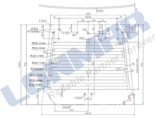 3C592-70550,3C592-7055 Windshield for Kubota Tractor Spare Parts