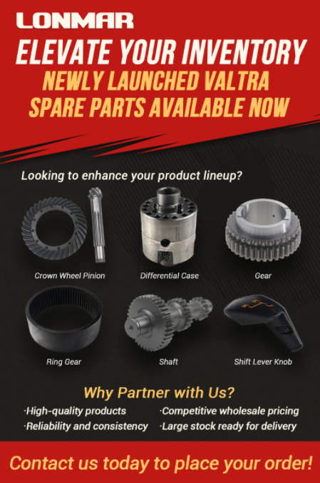 Elevate Your Inventory: Newly Launched Valtra Spare Parts Available Now