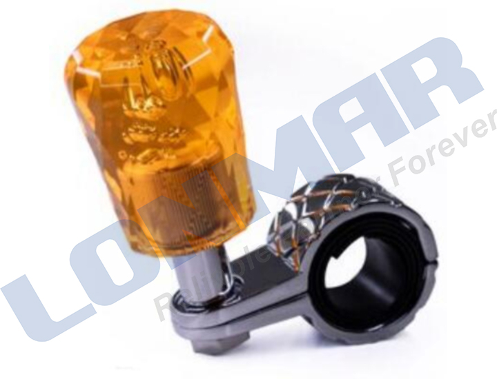 Acrylic Crystal Style Wheel Steering Spinner