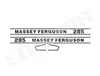 Massey Ferguson Tractor Parts Emblem New Type
