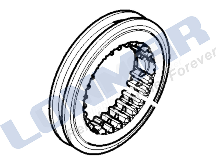 L72.0255 R242020 Ring Gear used for John Deere Tractor 1000,1050,1050E,5065M,5070M,5075M,5080M,5085M