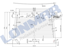 3B792-70550 Windshield for Kubota Tractor Spare Parts