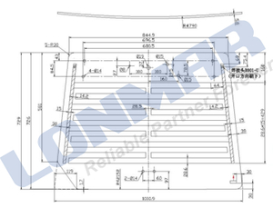 3B792-70550 Windshield for Kubota Tractor Spare Parts