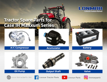 New Case IH Maxxum Series Tractor Spare Parts 