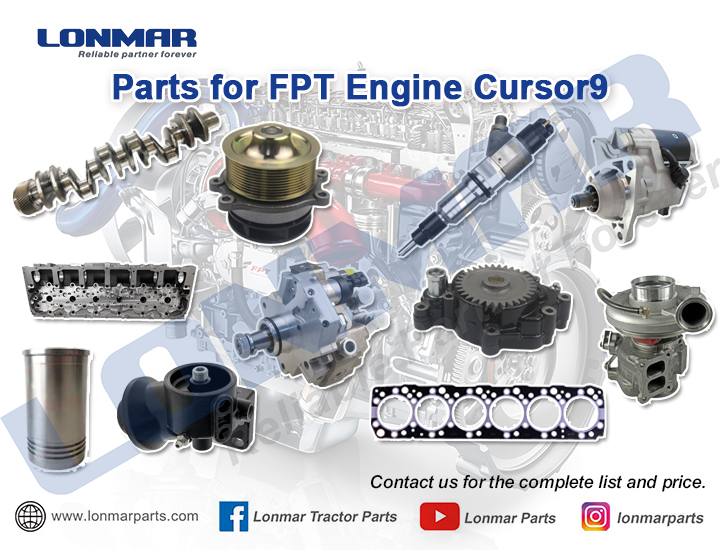 Spare Parts for FPT Engine Cursor 9