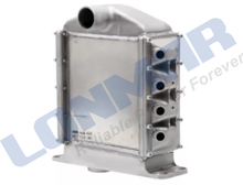 L70.2977 AL204165,AL176907,AL204165 Aftercooler used for John Deere Tractor 1654,1854,2054,2104,4630,6135J,6135M