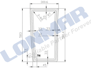 3672728M1 Windshield for Massey Ferguson Tractor Spare Parts
