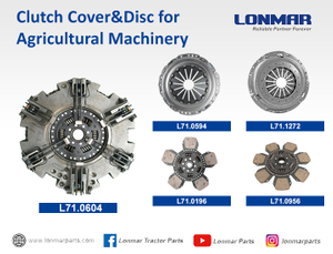 Tractor Spare Parts about Clutch Cover And Clutch Disc 