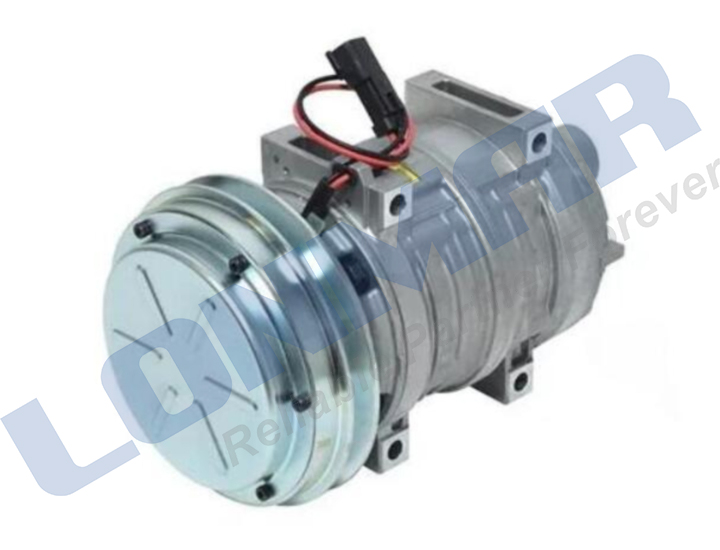 L77.2586 214-4302 A/C Compressor Used for Caterpillar 414E,416E,420E,422E,428E,430E,432E,434E,442E