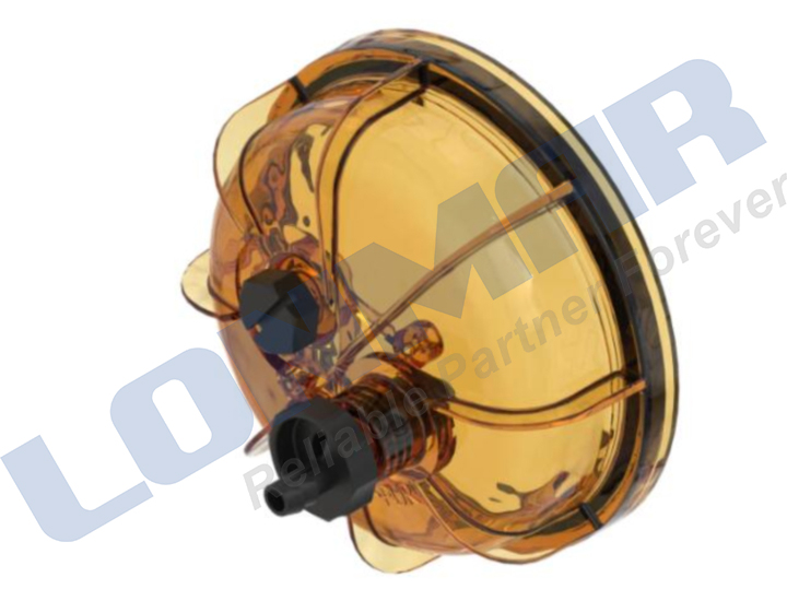 L69.7257 RE500187 Filter Bowl Cover used for John Deere Tractor 6068HH052,6081HH005,6081HH006,6081HH008,6081HH009,6081HH010,6081HH012