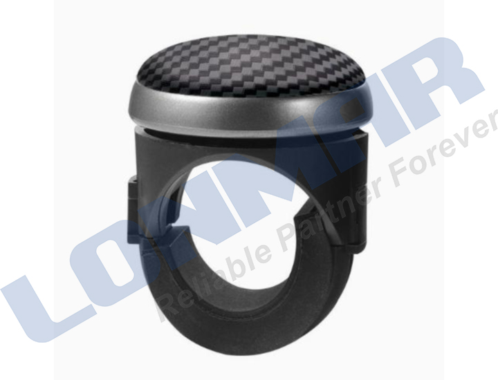 Silica gel+Plastic+Nylon Steering Wheel Spinner