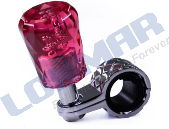 Acrylic Crystal Style Wheel Steering Spinner