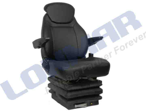 Hot Sale PVC Leather Suspension Agricultural Machinery Seat Adjustable Back Type