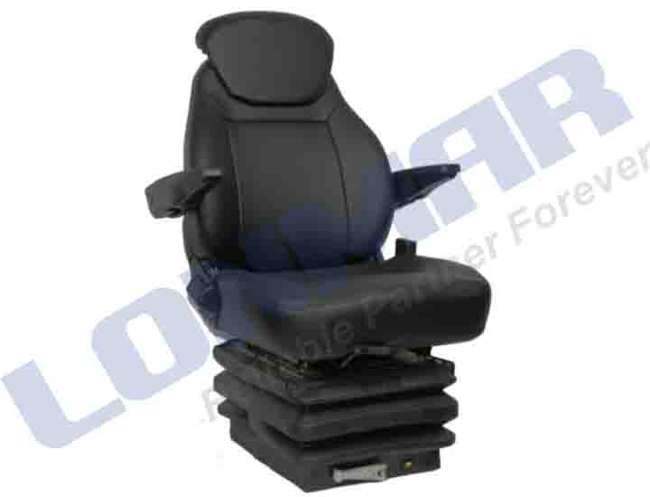 Hot Sale PVC Leather Suspension Agricultural Machinery Seat Adjustable Back Type
